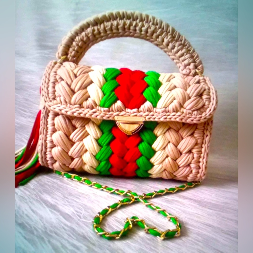 HAND MADE CROCHET BAG
